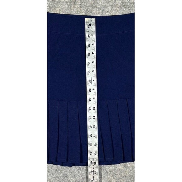 Renwick Pleat Bottom Skort Women’s 2 Navy Blue Golf Performance Tennis Skirt - Picture 8 of 9